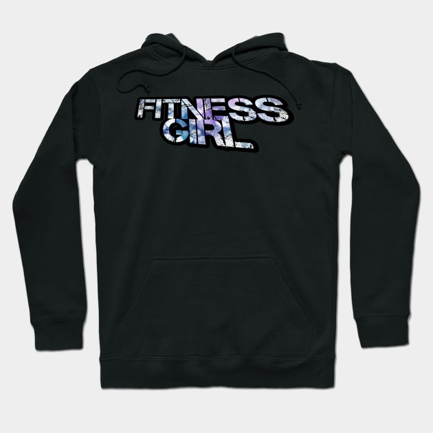 Fitness Girl - Fitness Lifestyle - Motivational Saying Hoodie by MaystarUniverse